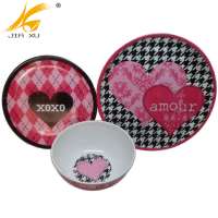 12pcs melamine round plate and bowl dinner set