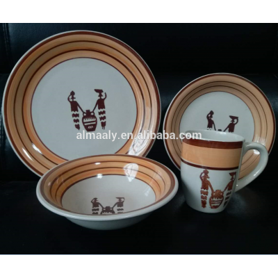 high quality stoneware hand made dinner plates dinnerware set