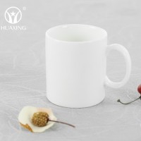 factory cheap cups bulk wholesale white porcelain mugs for sublimation